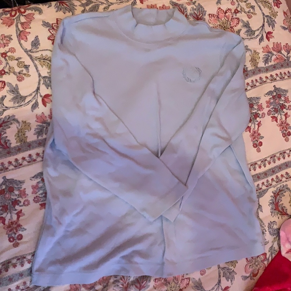 Light Blue Turtleneck